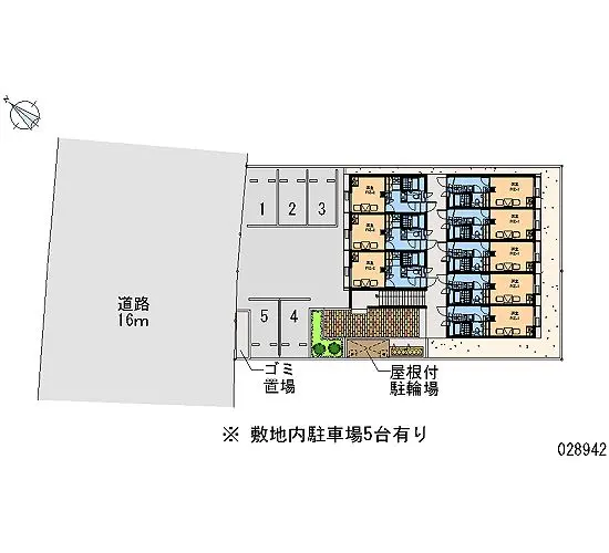 ★手数料０円★北足立郡伊奈町学園　月極駐車場（LP）